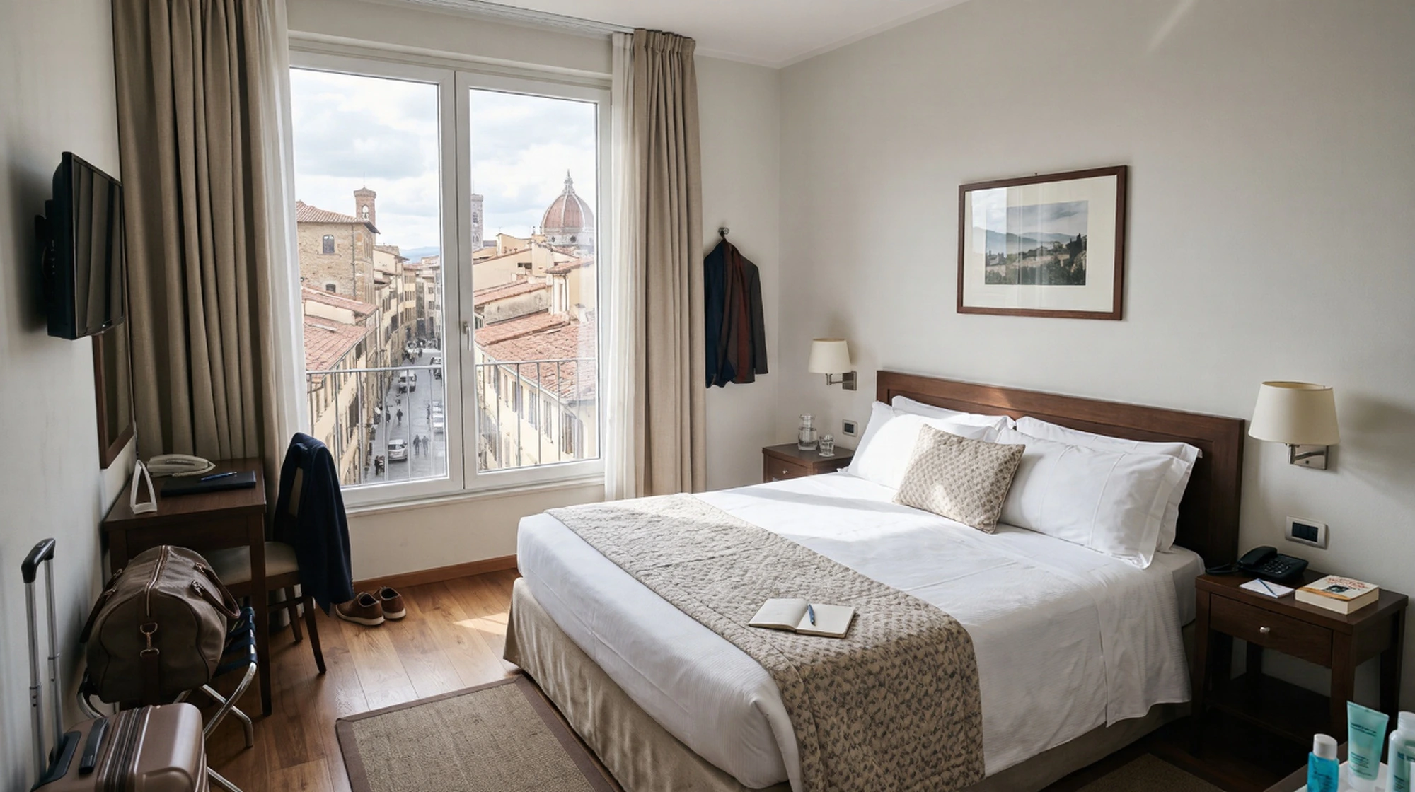 Europe Hotel Room