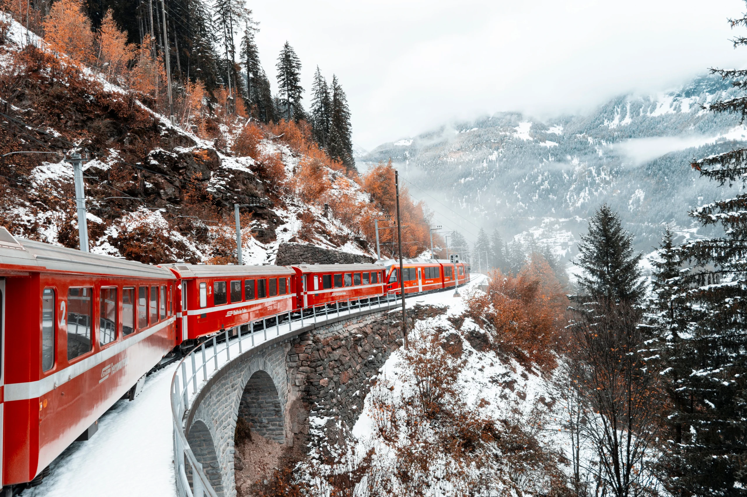Switzerland Honeymoon Scenic Train