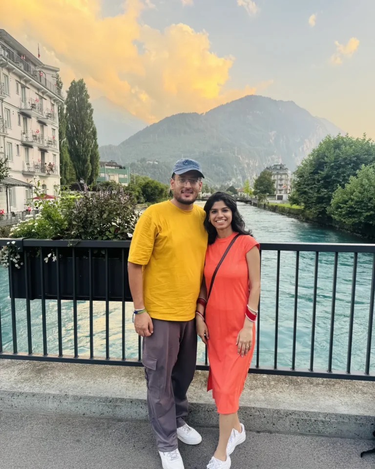 Home 13 Sid and Anjali, Naviora Journeys clients, on their Europe honeymoon